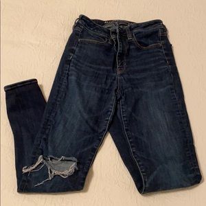 American eagle super super stretch jeans